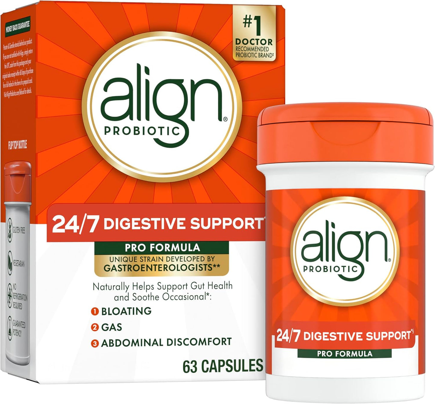 Align 24/7 Digestive Support*§ Probiotic Supplement